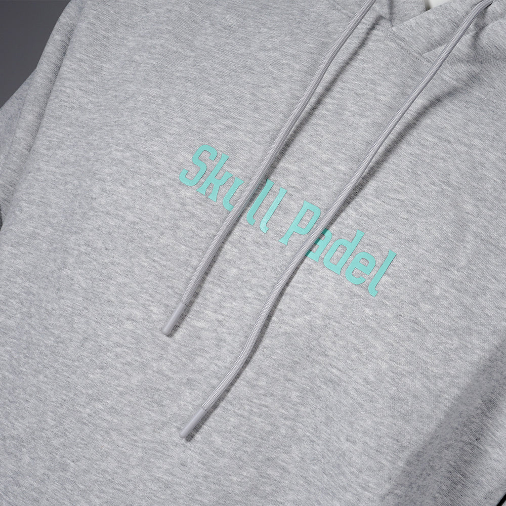 SKULL HOODIE - GRIJS