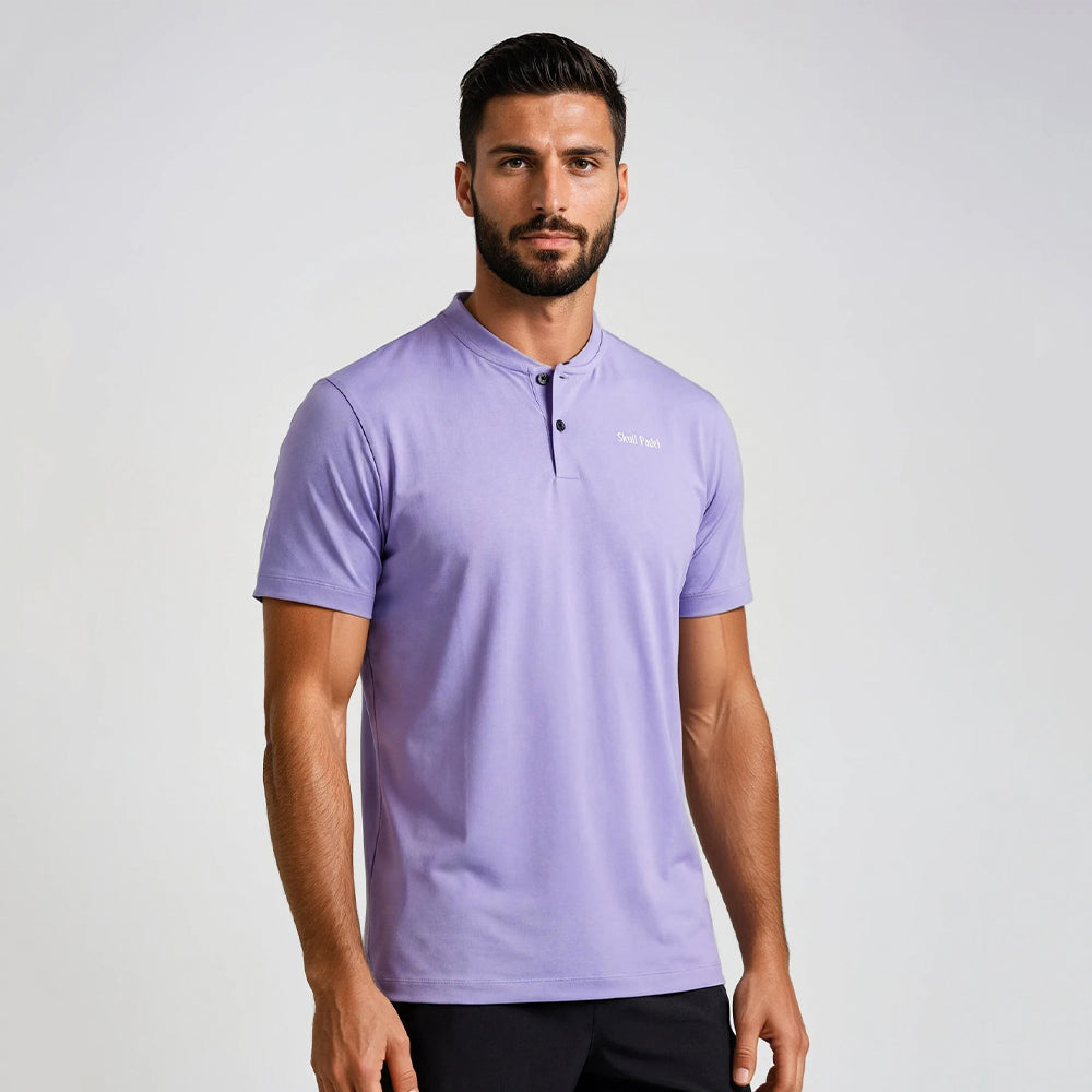 Padel shirt - Purple polo