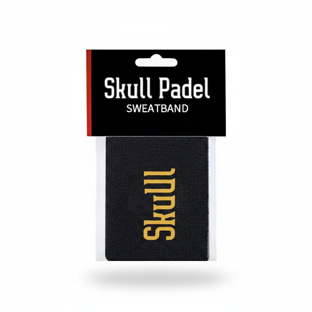 Skull Sweatband - Black gold