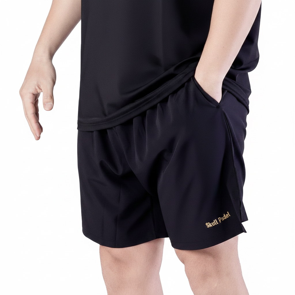 Padel Sportshort Men - Black Gold