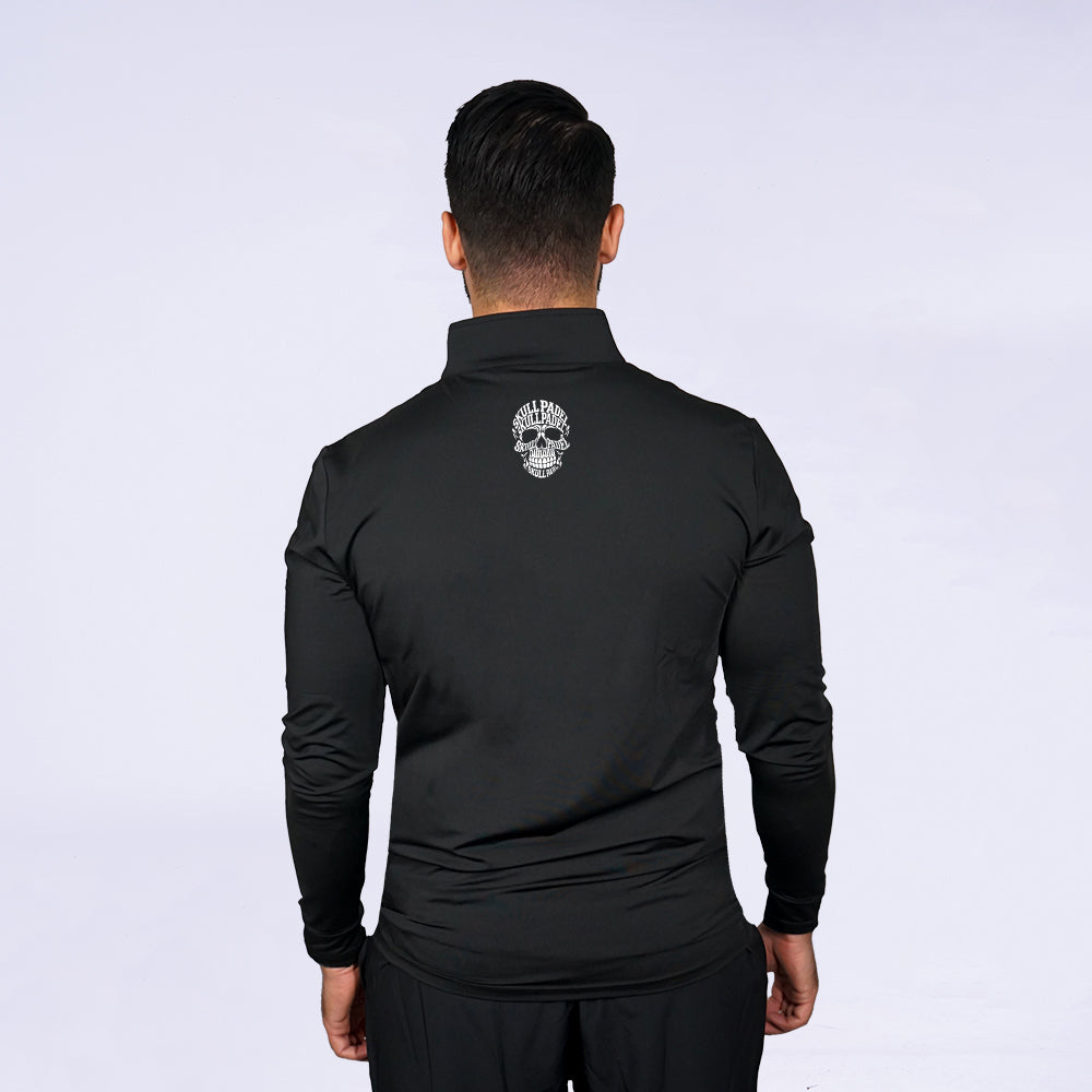 SKULL LONGSLEEVE - BLACK & WHITE