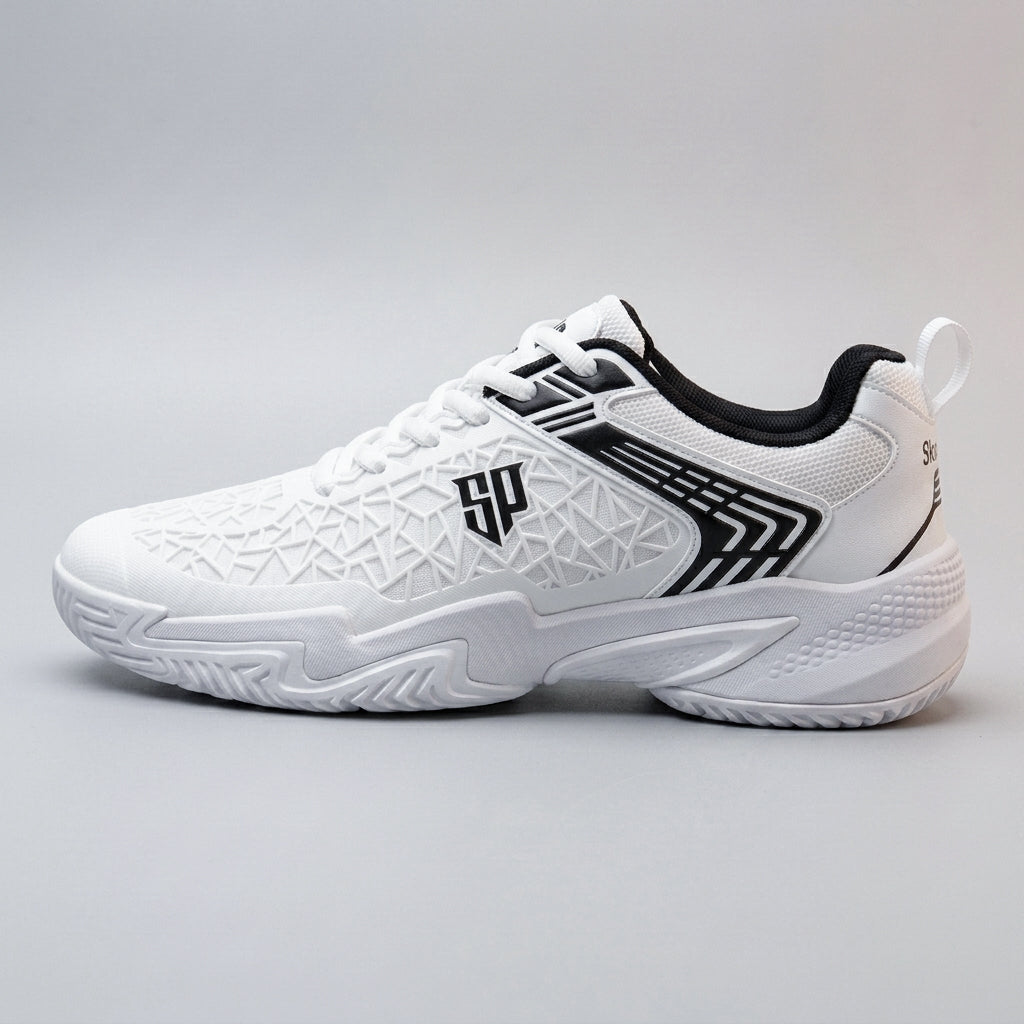 Padelschoenen - Wit Zwart