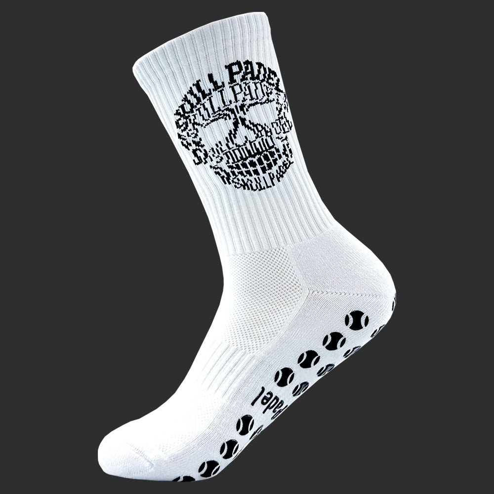 Anti - Slip Compression Padel Socks (1 Pack) - Skull Padel