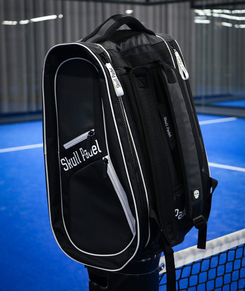 Padel bag XXL - Black & White - Skull Padel