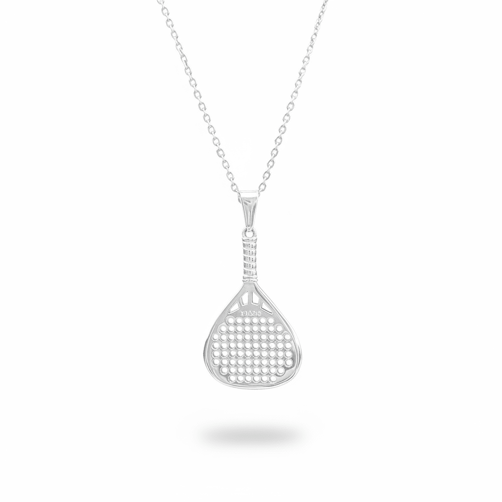 Skull Padel Necklace - Silver - Skull Padel