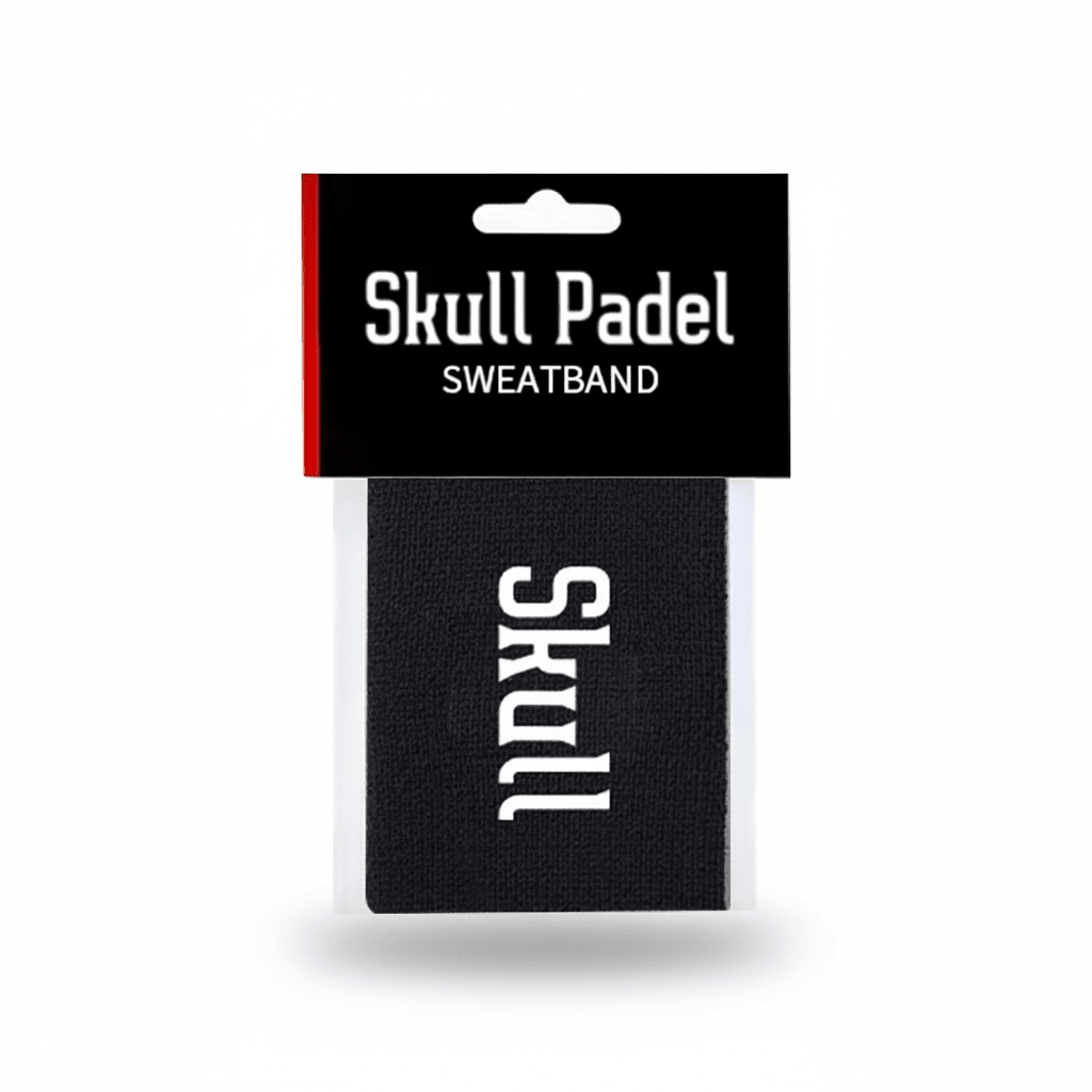 Skull Sweatband - Black white - Skull Padel