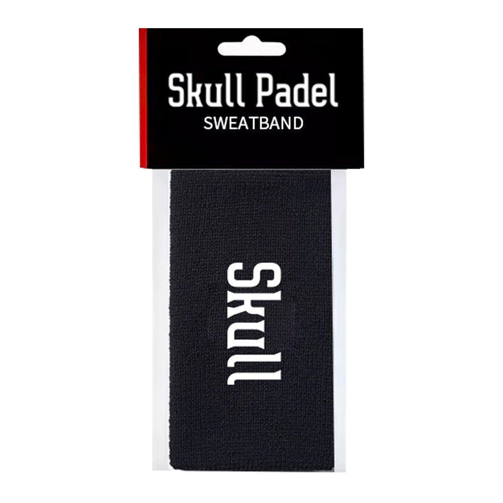 Skull Sweatband - Black white - Skull Padel
