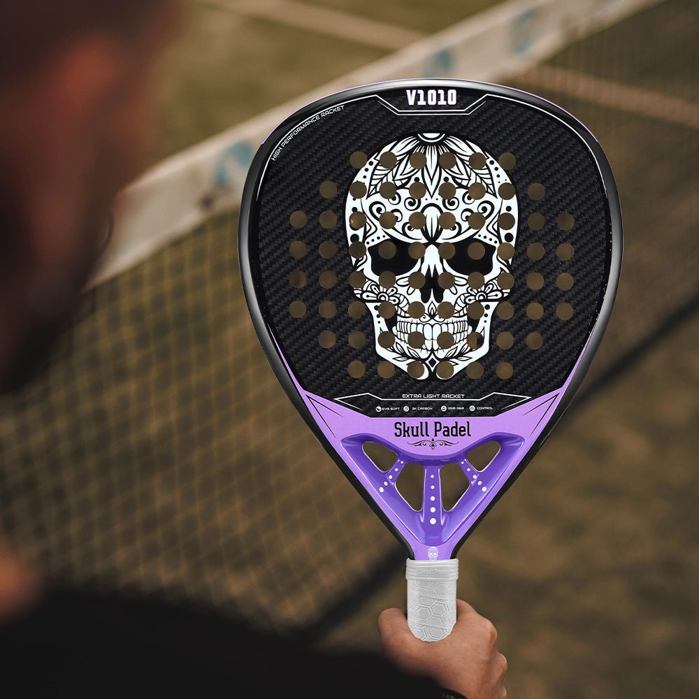 V1010 - Purple - Skull Padel