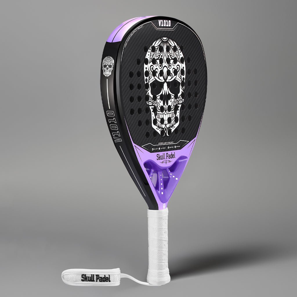 V1010 - PURPLE 3K - Skull Padel
