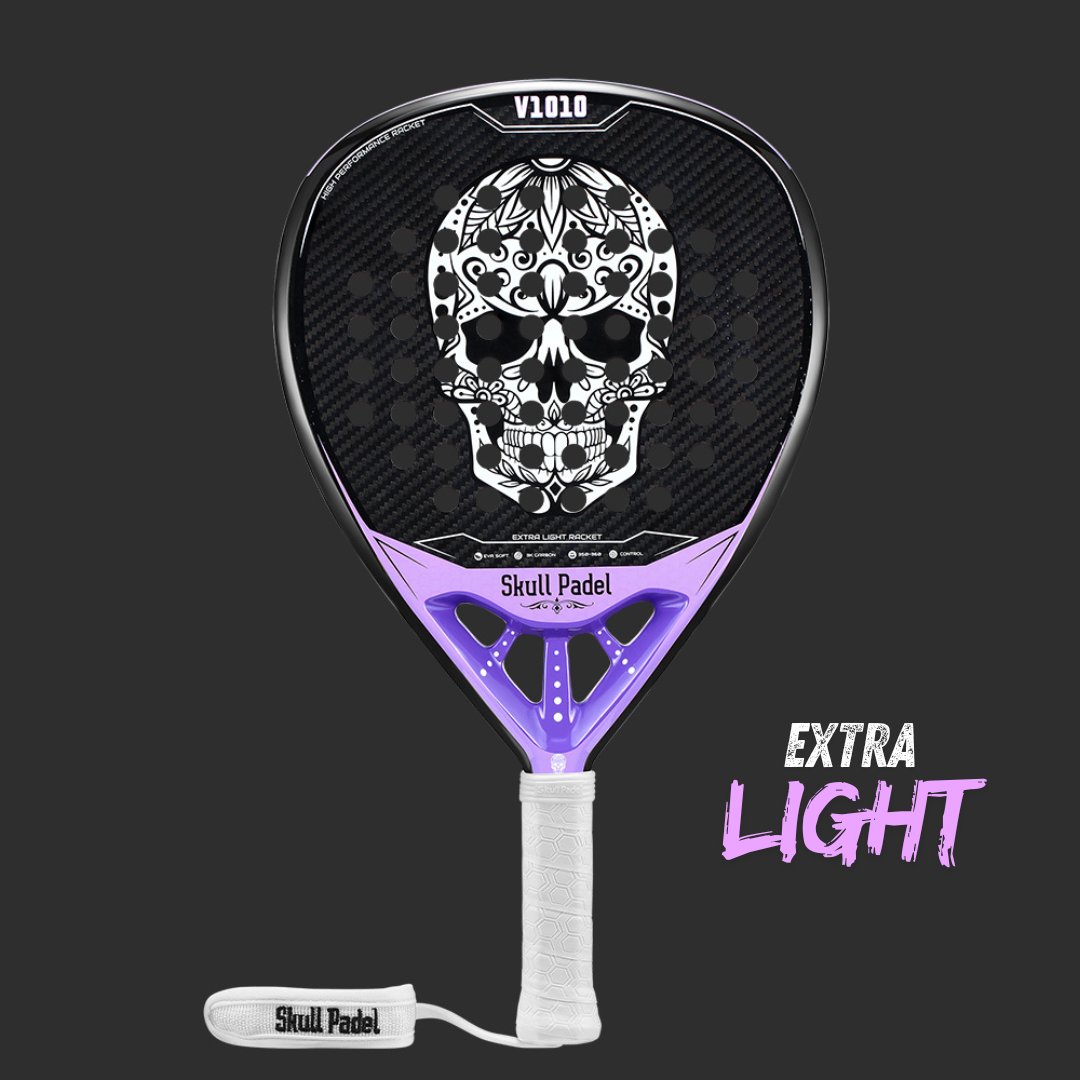 V1010 - Purple - Skull Padel