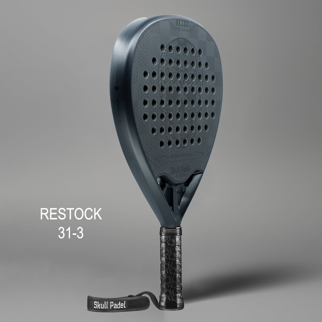 V1100 - MATTE BLUE/BLACK 24K - Skull Padel