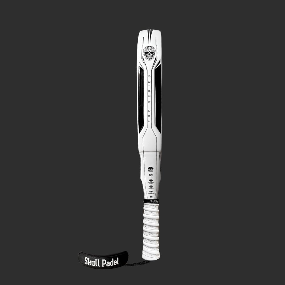 V2000 - White Black 15K - Skull Padel