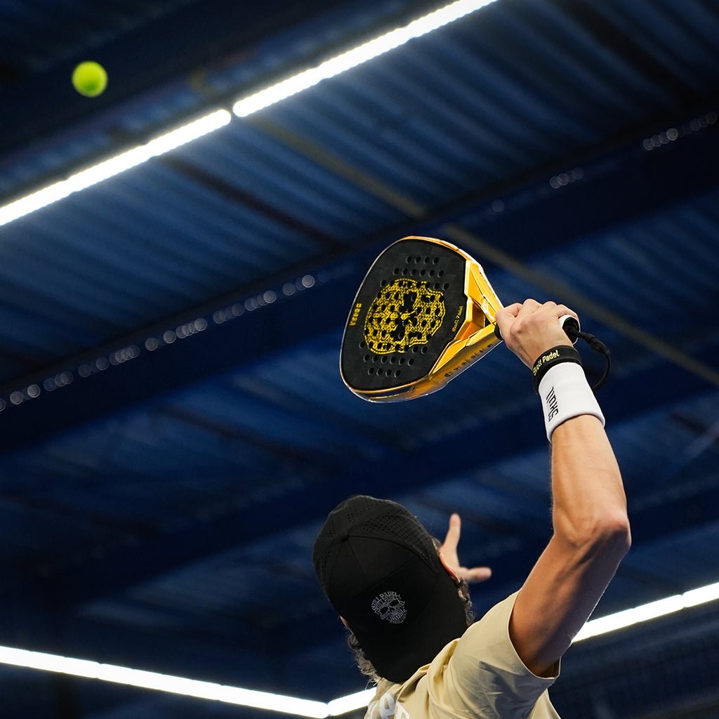V2090 - Black Gold 24K - Skull Padel