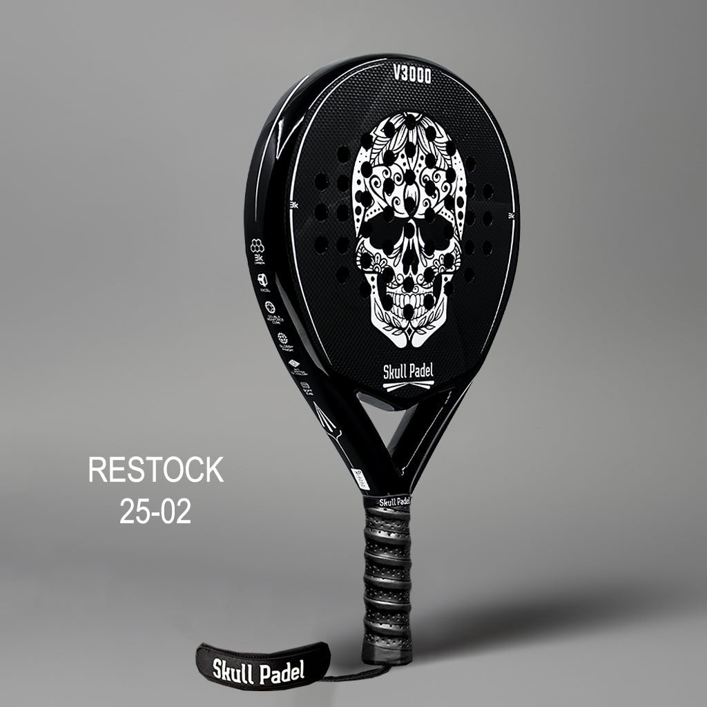 V3000 - BLACK 3K - Skull Padel