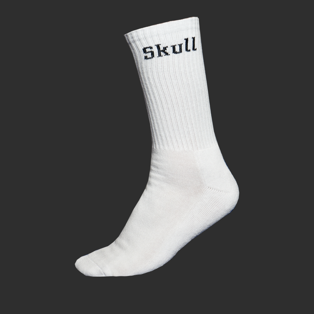 Chaussettes Skull Padel Blanches (3 paires)