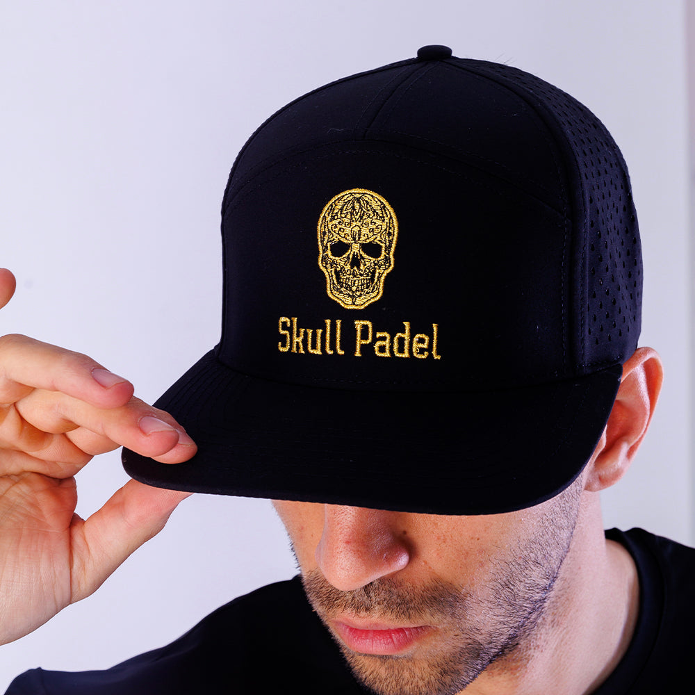 Padel Cap - Black Gold