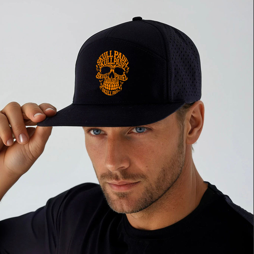 PADEL CAP - BLACK ORANGE