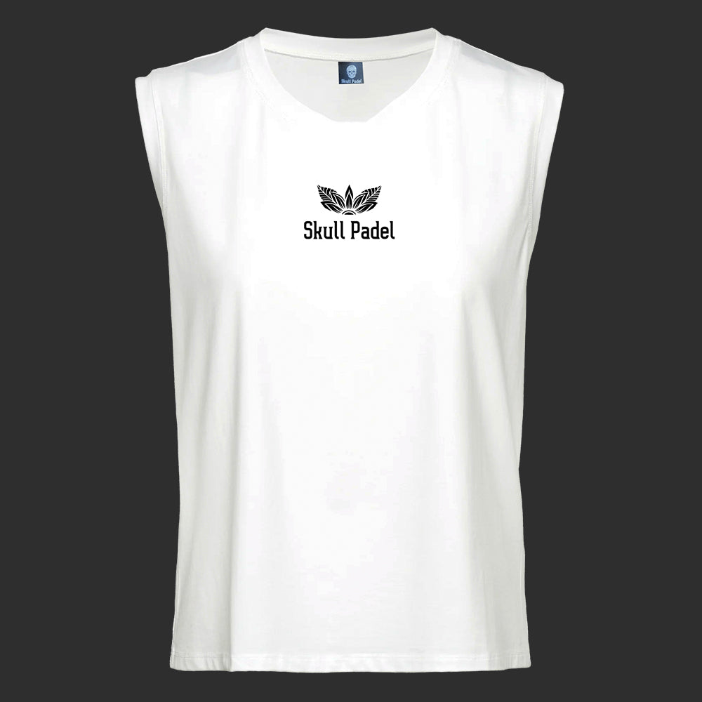 Padel Sportshirt Women  - White/Black