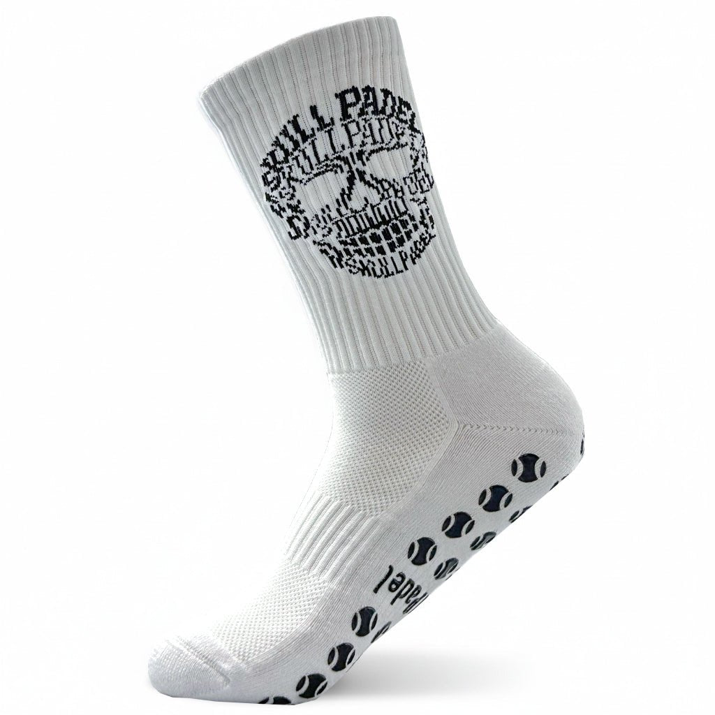 Anti - Slip Compression Padel Socks (1 Pair) - Skull Padel