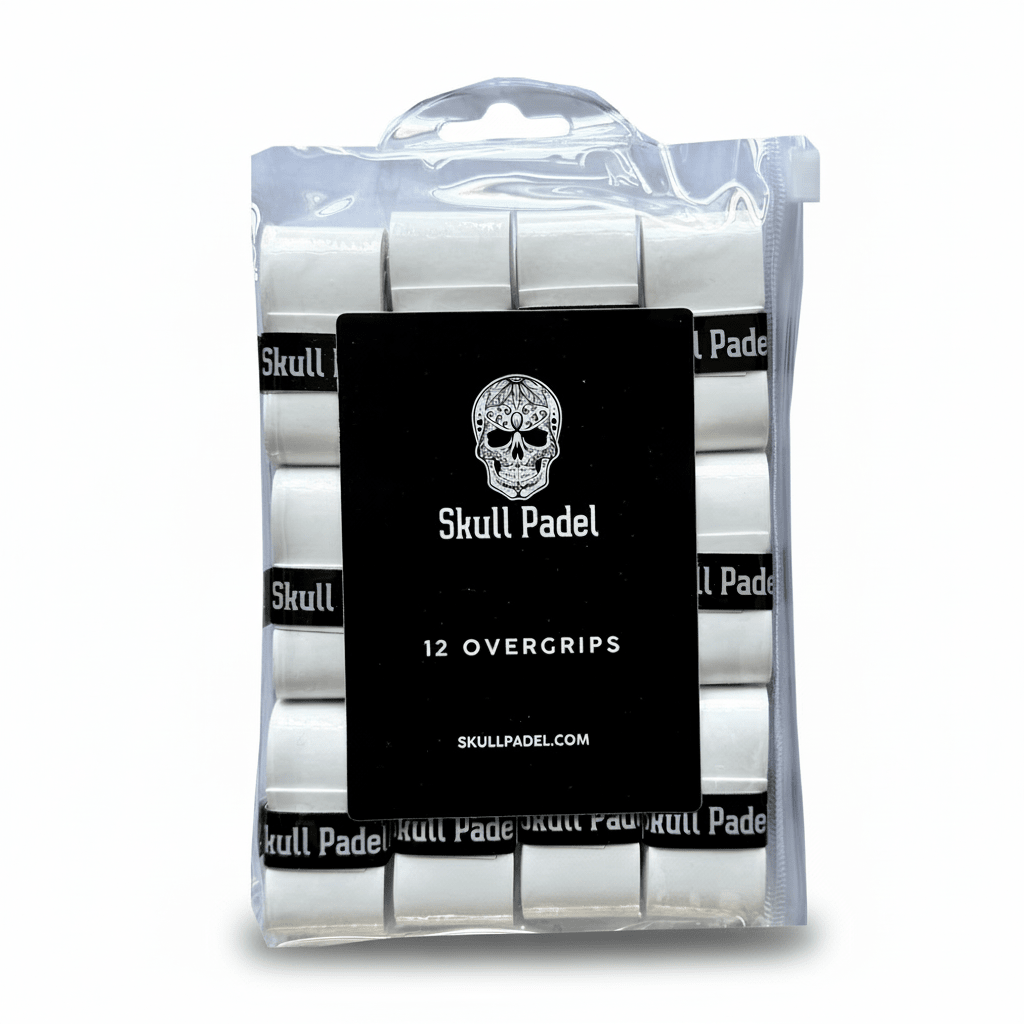 Overgrip - White (12 Pack) - Skull Padel