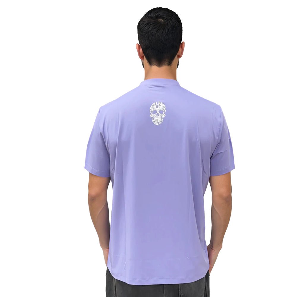 Padel shirt - Purple polo - Skull Padel
