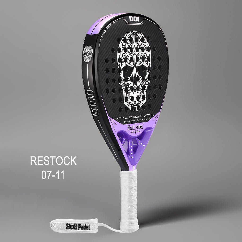 V1010 - PURPLE 3K - Skull Padel