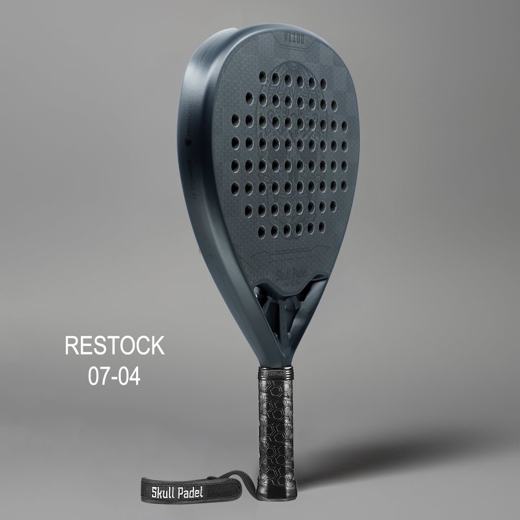 V1100 - MATTE BLUE/BLACK 24K - Skull Padel