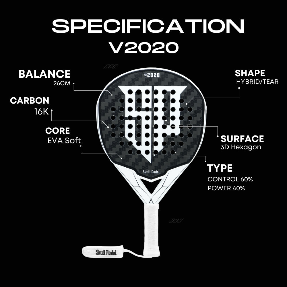 V2020 - SP (16K) - Skull Padel