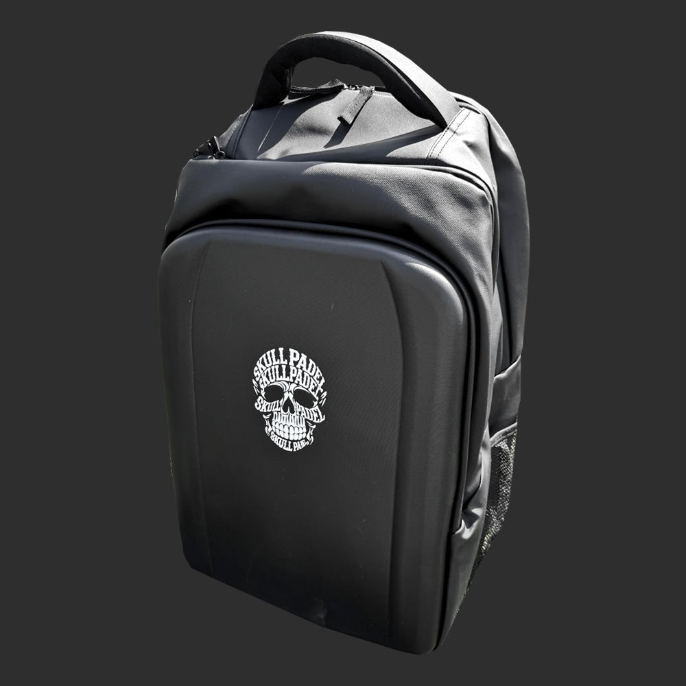 XL Backpack - Black White - Skull Padel